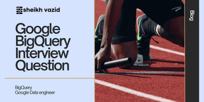 Google BigQuery Interview Question